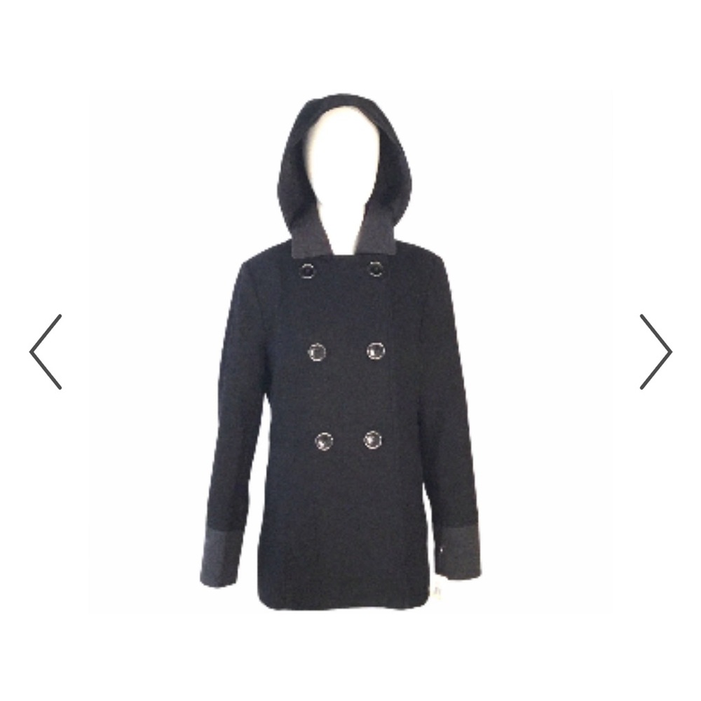 Nautica pea coat. Black
